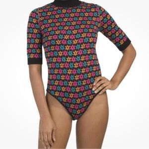 FREE PEOPLE INTIMATELY Women’s Short Sleeve Winter Warmer Bodysuit-Size XS-NEW